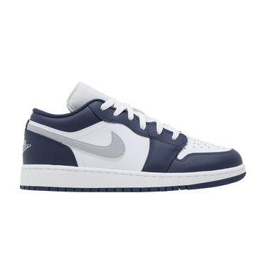 Air Jordan 1 Low GS 'Midnight Navy Wolf Grey'