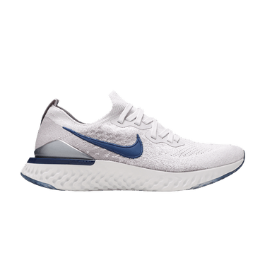 Epic react flyknit 2 vast grey blue  and  atmosphere clearance