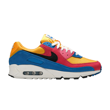 air max yellow blue pink