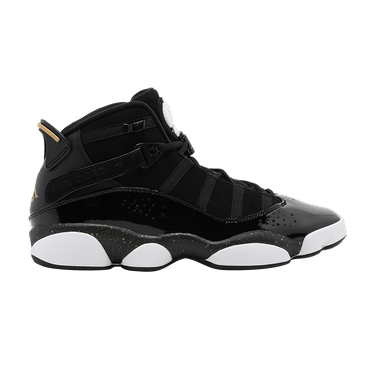Buy Air Jordan 6 Rings Black Metallic Gold 322992 007 GOAT