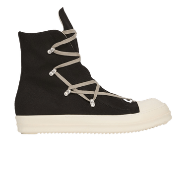 Rick Owens Jumbo Lace Padded Sneakers (Black/Milk) – CNCPTS