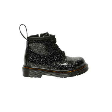 Dr. Martens 1460 Glitter Ankle Boot Toddler 'Black Cosmic Glitter'
