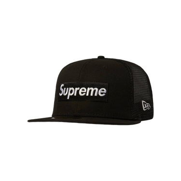 Buy Supreme Box Logo Mesh Back New Era 'Black' - SS22H49