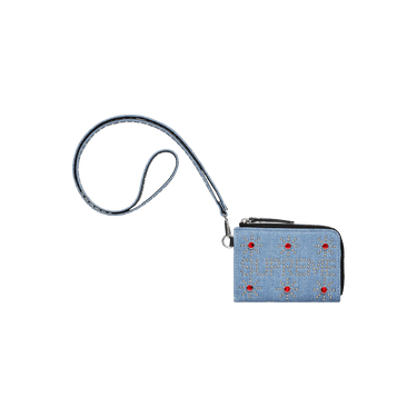 Buy Supreme x Hollywood Trading Company Studded Wallet 'Denim