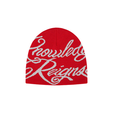 Buy Supreme Knowledge Reigns Beanie 'Red' - SS22BN27 RED | GOAT