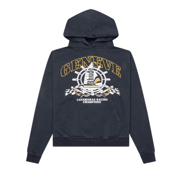 Rhude Geneve Catamaran Hoodie 'Vintage Black'