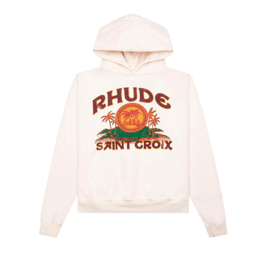 Rhude Saint Croix Hoodie 'Vintage White'