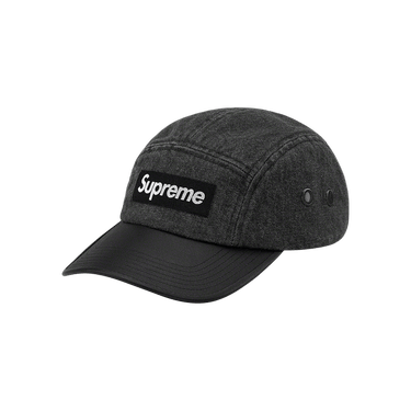 Buy Supreme 2-Tone Denim Camp Cap 'Black' - SS20H92 BLACK | GOAT
