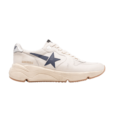 Buy Golden Goose Running Sole 'Ecru Blue Silver' - GMF00126