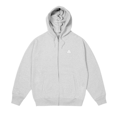 Buy Palace Sofar Zip Hood 'Grey Marl' - P27HD006 | GOAT UK