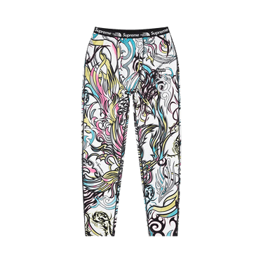 Buy Supreme x The North Face Base Layer Pant 'Multicolor Dragon
