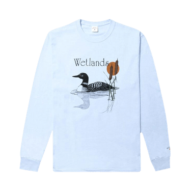 Buy Noah Wetlands Long-Sleeve T-Shirt 'Blue' - 2802 100000103WLT