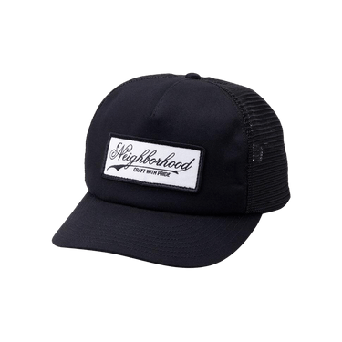 Buy Neighborhood Mesh Cap 'Black' - 241YGNH HT11 BLAC | GOAT