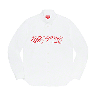 Buy Supreme x Jamie Reid Fuck All Shirt 'White' - SS21S69 WHITE | GOAT