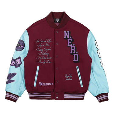 Pleasures N.E.R.D. Varsity Jacket 'Purple'