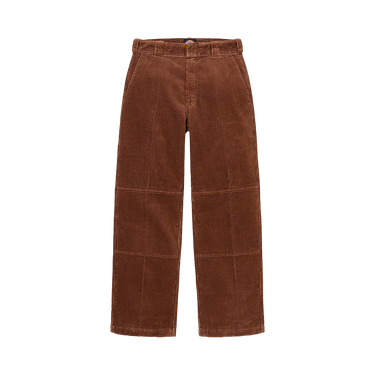 Buy Supreme x Dickies Double Knee Corduroy Work Pant 'Brown