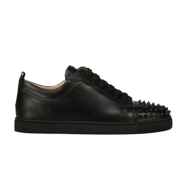 ルブタン LOUIS JUNIOR SPIKES 42 Louis Junior Spikes - Sneakers - Veau velours - Black - Men