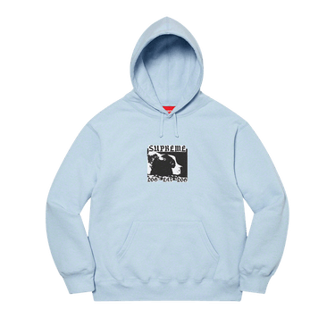 Buy Supreme Dog Eat Dog Hooded Sweatshirt 'Light Blue' - SS22SW64 Buy Supreme Dog Eat Dog Hooded Sweatshirt 'Light Blue' - SS22SW64