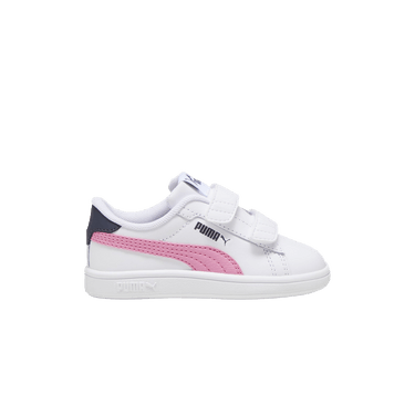 Puma Smash 3.0 Leather Velcro Toddler 'White Mauved Out'