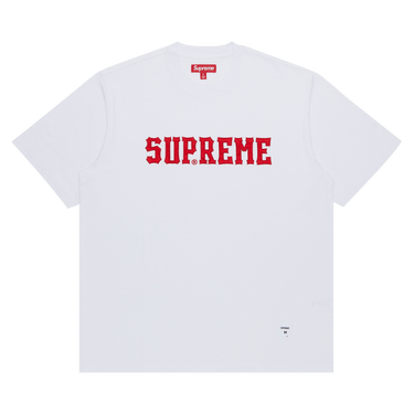 Buy Supreme Twill Appliqué Short-Sleeve Top 'White