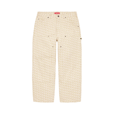 Buy Supreme Monogram Double Knee Denim Painter Pant 'Tan