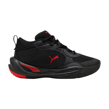 Puma Playmaker Pro Big Kid 'Black For All Time Red'