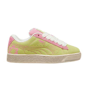 Puma Suede XL Big Kid 'Skater Bloom - Lime Sheen'