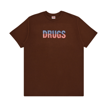 Buy Supreme Drugs Tee 'Brown' - FW24T35 BROWN | GOAT