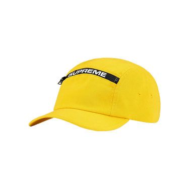 Buy Supreme Top Zip Camp Cap 'Yellow' - FW21H87 YELLOW | GOAT CA