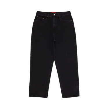 新品CHALLENGER BLACK DENIM PANTS S CHALLENGER / WIDE DENIM PANTS -Indigo-