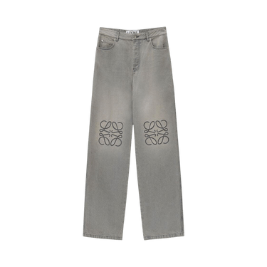 LOEWE｜JEANS (Anagram baggy jeans in denim (H526Y11W79 Anagram baggy jeans in denim Blue - LOEWE