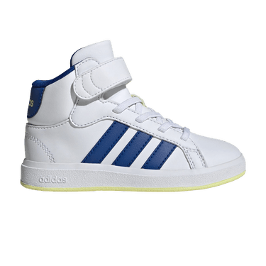 Adidas Grand Court Mid K 'White Royal Blue'