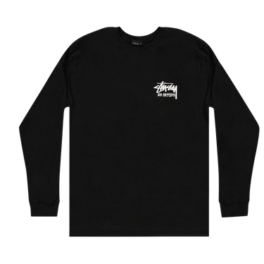 Buy Stussy Stock LA Long-Sleeve Tee 'Black' - 3993667 BLAC