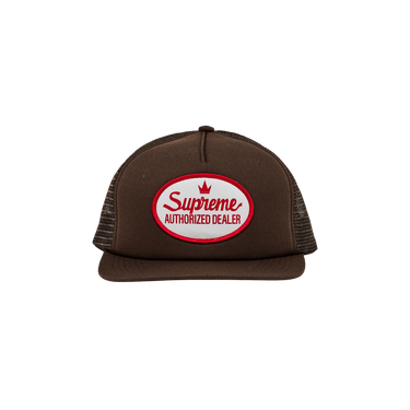 Buy Supreme Authorized Mesh Back 5-Panel 'Brown' - FW24H79 BROWN