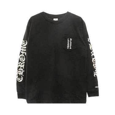 Chrome Hearts 長袖シャツ 黒 Buy Chrome Hearts Faded Long-Sleeve 'Black' - 001 092838 | GOAT