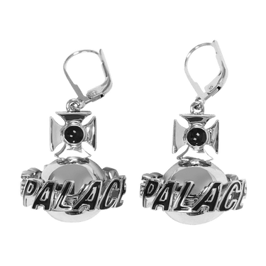Buy Palace x Vivienne Westwood Orb Earrings 'Silver