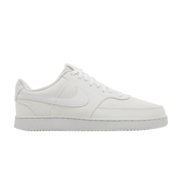 Nike Court Vision Low Canvas Next Nature 'Triple White'