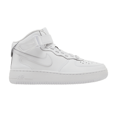 Nike Air Force 1 Mid EasyOn SE GS 'Triple White'