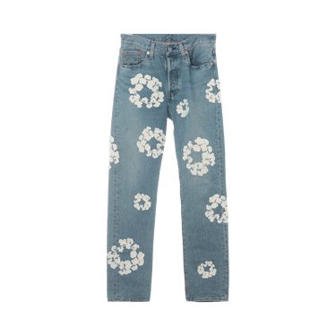 に*ん様 j*n様 DENIM TEARS × LEVI’S リーバイス レザー Levi's® X Denim Tears Leather Cotton Wreath Pants - Black