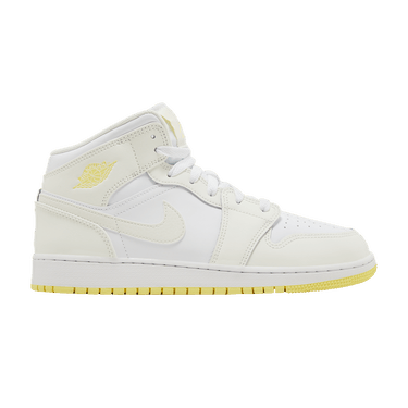Air Jordan 1 Mid GS 'Sail Light Laser Orange'