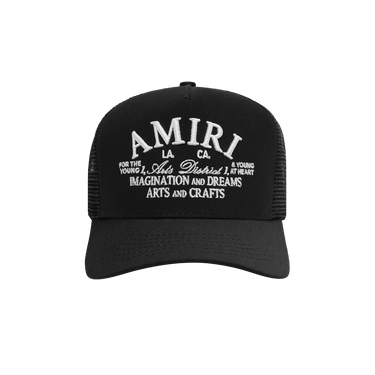 Amiri Arts District Trucker Hat 'Black'