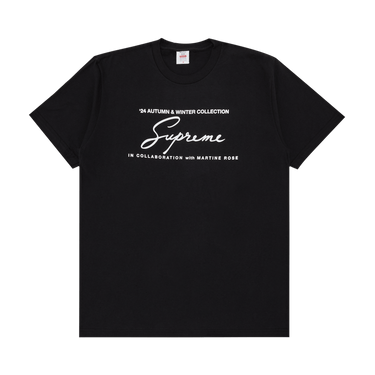 Buy Supreme x Martine Rose Tee 'Black' - FW24T14 BLACK | GOAT
