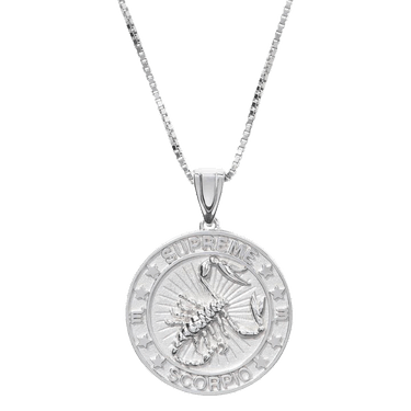 ネックレス・チョーカー FW24 Supreme Jacob&Co Sterling Silver Zodiac Pendant Supreme Jacob&Co Aquarius Zodiac Pendant Sterling Silver