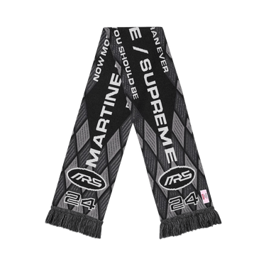 SUPREME Martine Rose マフラー ブラック グレー Buy Supreme x Martine Rose Scarf 'Black' - FW24A12 BLACK | GOAT