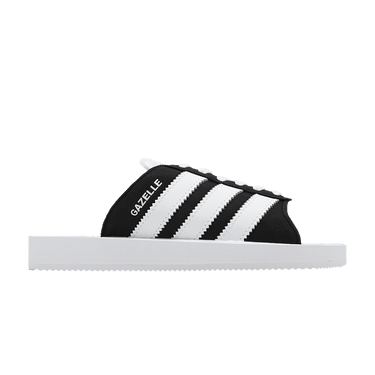 ◆adidas◆ Gazelle Beach Black White JQ7421 Buy Wmns Gazelle Beach Slides 'Black White' - JQ7421 | GOAT