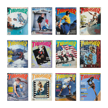 THRASHER - THRASHER マガジン　ビンテージバナー THRASHER - THRASHER マガジン ビンテージバナーの通販 by