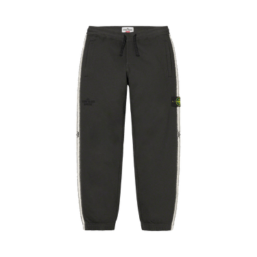 Buy Supreme x Stone Island Stripe Sweatpant 'Black' - SS22P7