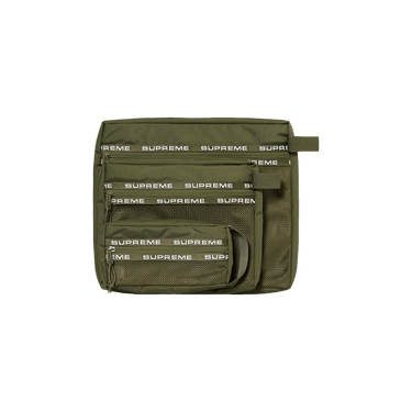 Buy Supreme Organizer Pouch Set 'Olive' - FW22B21 OLIVE | GOAT