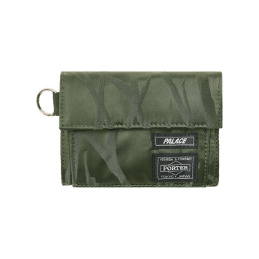 Buy Palace x Porter-Yoshida & Co. Tanker Wallet 'Olive/Jacquard