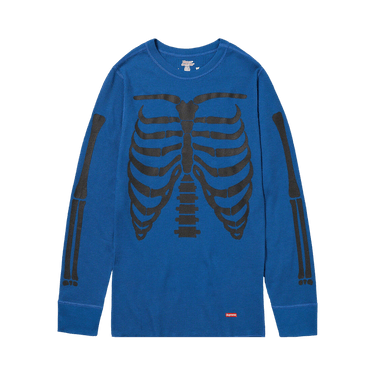 贈る結婚祝い Buy Supreme x Hanes Bones Thermal Crew (1 Pack) 'Blue トップス